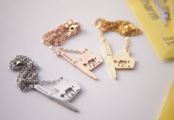 47keiMARK// 万年筆インクチャームネックレス