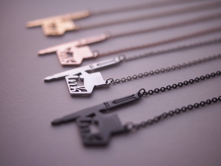 47keiMARK// 万年筆インクチャームネックレス 2nd