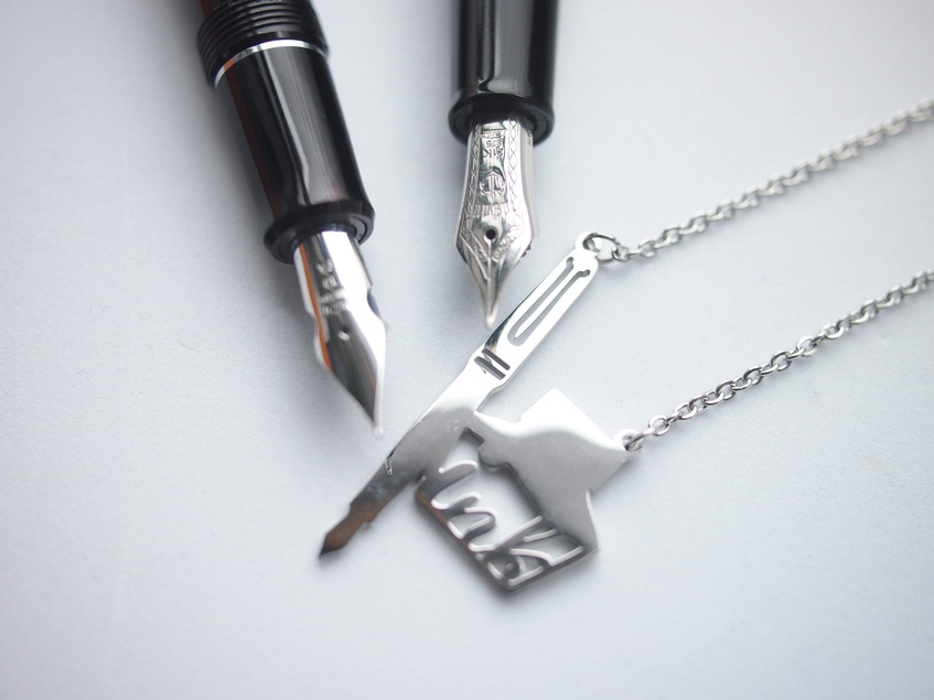 47keiMARK// 万年筆インクチャームネックレス 2nd