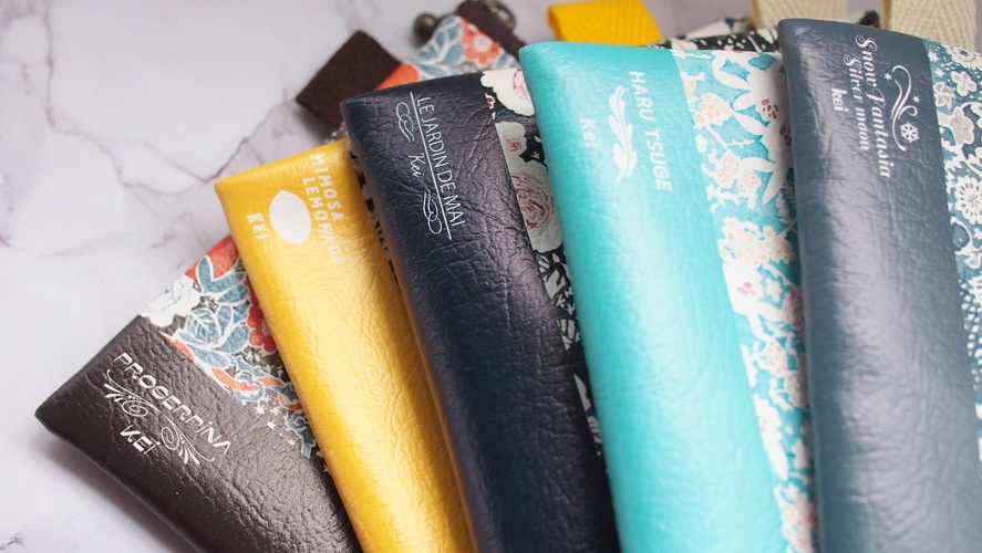 2021 SS/万年筆イラスト図案 フラットポーチ