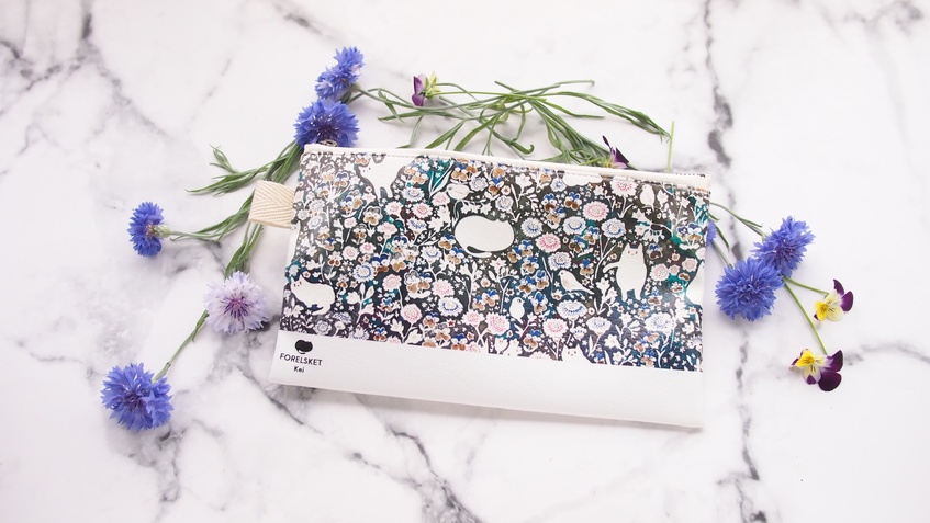 2021 SS/万年筆イラスト図案 ポーチ《フォレルスケット》