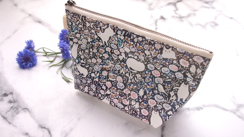 2021 SS/万年筆イラスト図案 ポーチ《フォレルスケット》