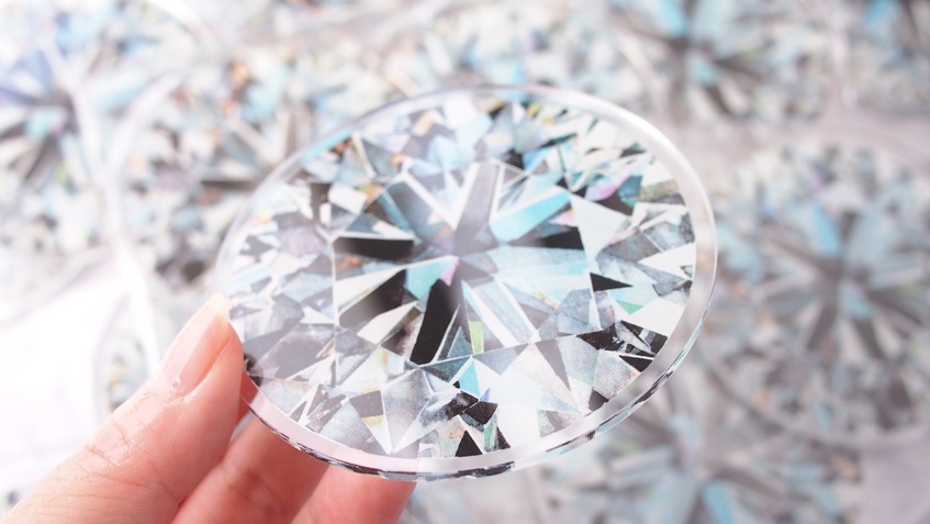 DIAMOND' 複製原画アクリルコースター
