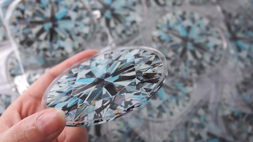 DIAMOND' 複製原画アクリルコースター