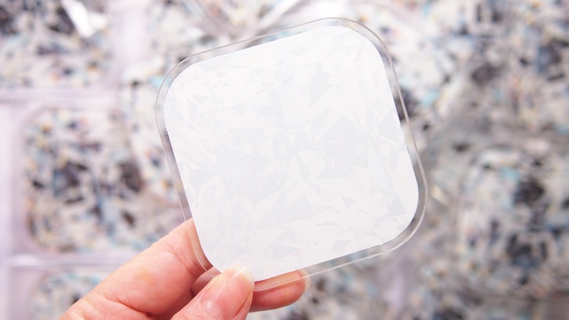 Cushion cut DIAMOND 複製原画アクリルコースター💎