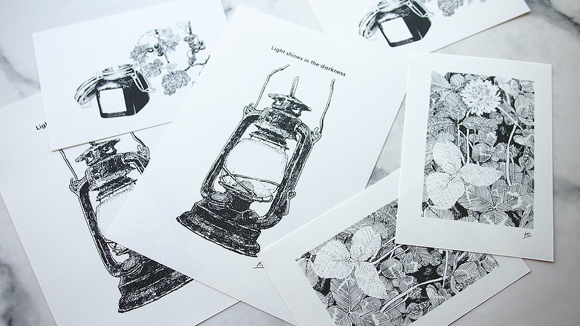 2021 DeepAQuaコラボ・吸取紙