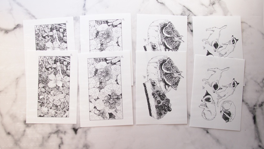 2021 DeepAQuaコラボ・吸取紙