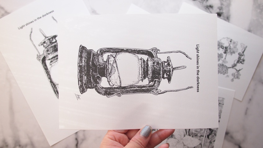 2021 DeepAQuaコラボ・吸取紙