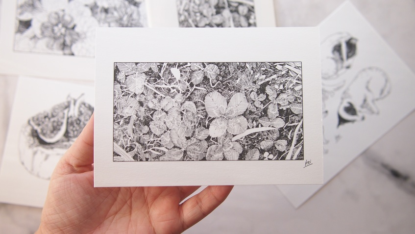 2021 DeepAQuaコラボ・吸取紙