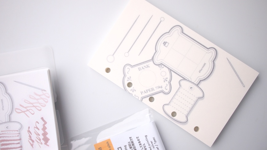 47keiMARK// マイクロ5手帳用 インク記録リフィル「サイホウバコ」🧵