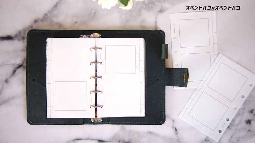 47keiMARK// マイクロ5・ミニ5手帳用 リフィル・オベントバコ