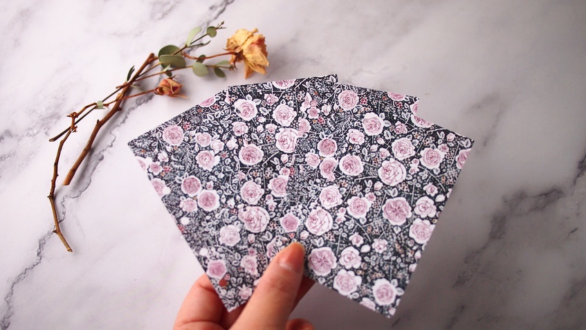 47keiMARK// マイクロ5手帳用 リフィル・ローズタイムリフィルセット