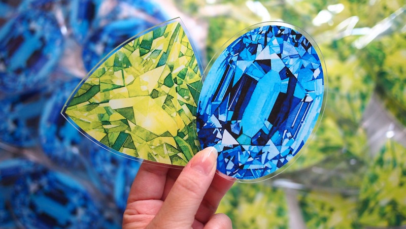 一粒宝石アクリルコースター