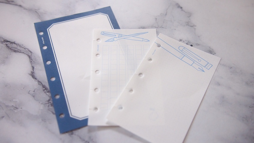 47keiMARK// ミニ6サイズ手帳用 リフィル・M6ホウセキバコ