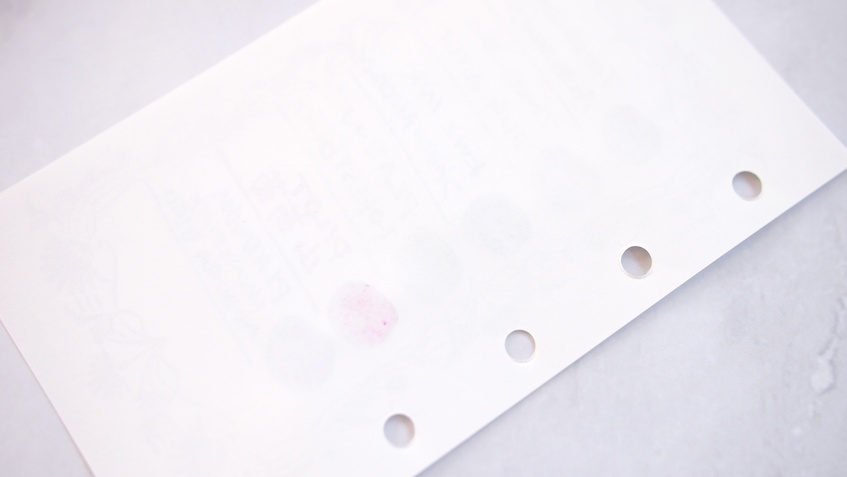 47keiMARK// マイクロ5手帳用 リフィル・マーガレットワルツ