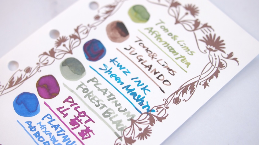 47keiMARK// マイクロ5手帳用 リフィル・マーガレットワルツ