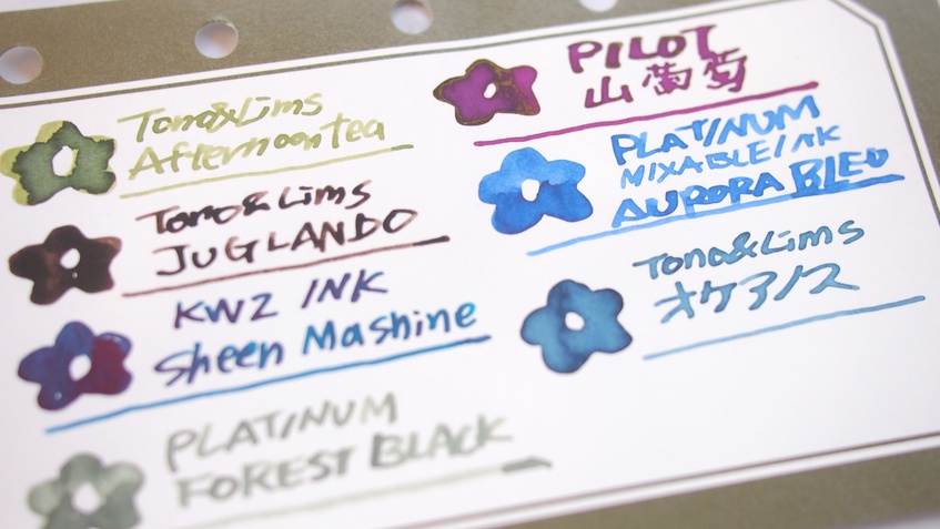 47keiMARK// マイクロ5手帳用 リフィル・M5ホウセキバコ (オリーブゴールド)