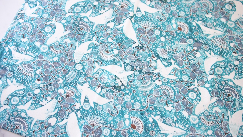 【 KUJIRANO FANTASIA 】第二回受注生産 図案ブランケット