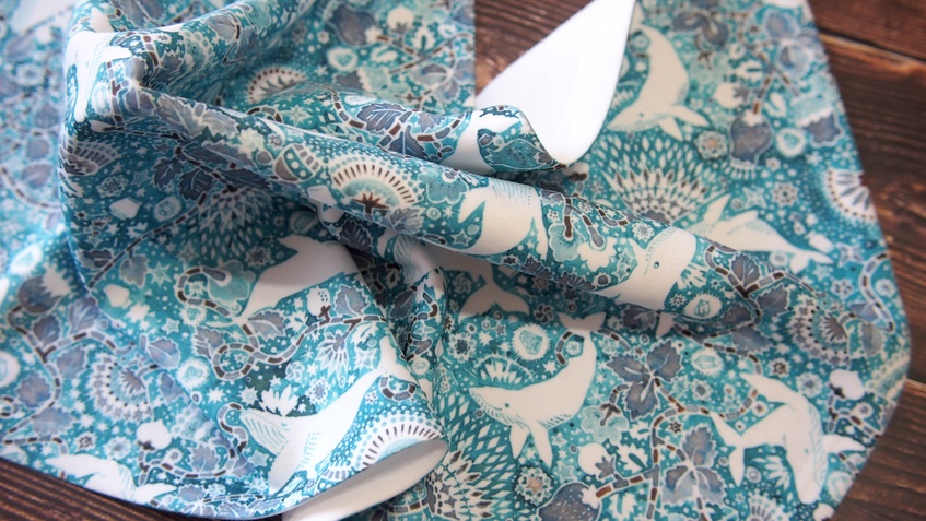 【 KUJIRANO FANTASIA 】第二回受注生産 図案ブランケット