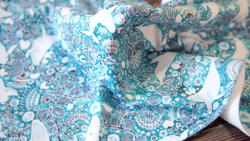 【 KUJIRANO FANTASIA 】第二回受注生産 図案ブランケット