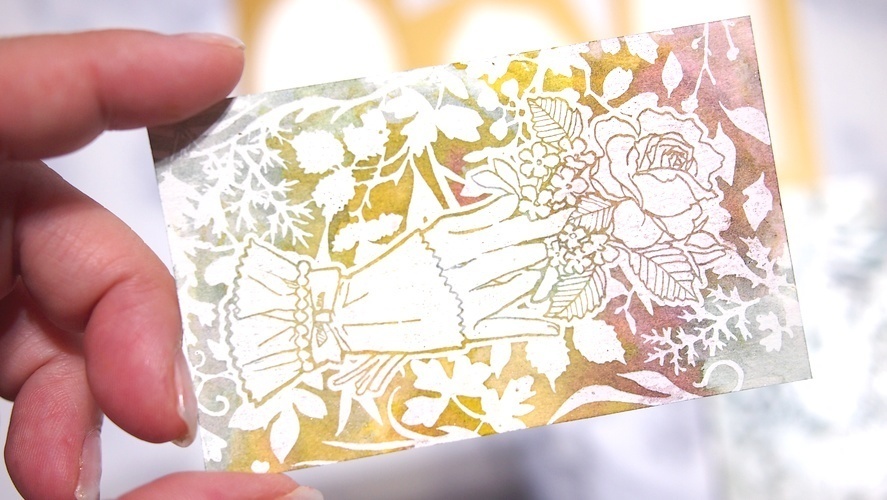 ブーケハンドカード