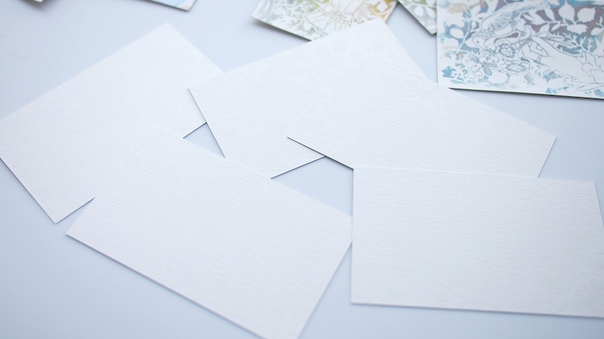 ブーケハンドカード