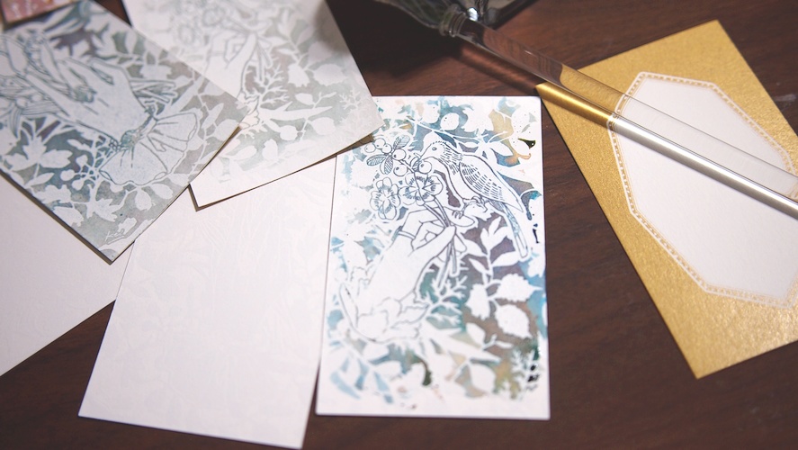 ブーケハンドカード