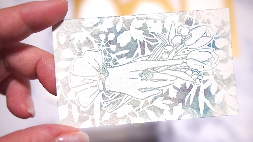 ブーケハンドカード