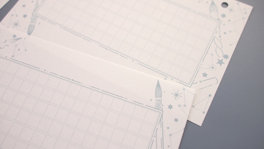 【乙女座会】M6リフィル・新星遊紙ドット・原稿用紙