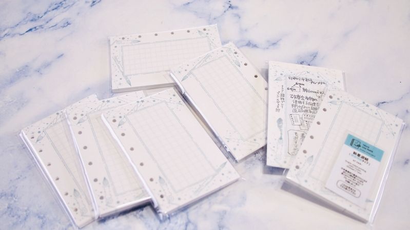 【乙女座会】M6リフィル・新星遊紙ドット・原稿用紙