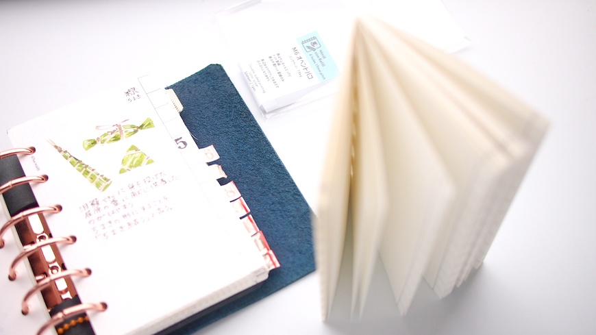 47keiMARK// ミニ6手帳用 リフィル M6 オベントバコ