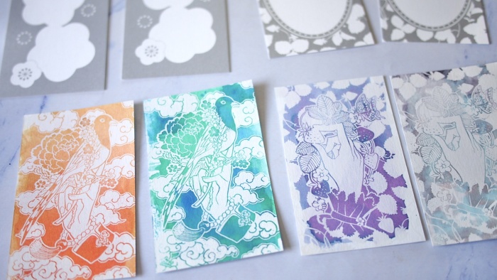 【台湾】ブーケハンドカード・季節の寄り添いミニブーケセット