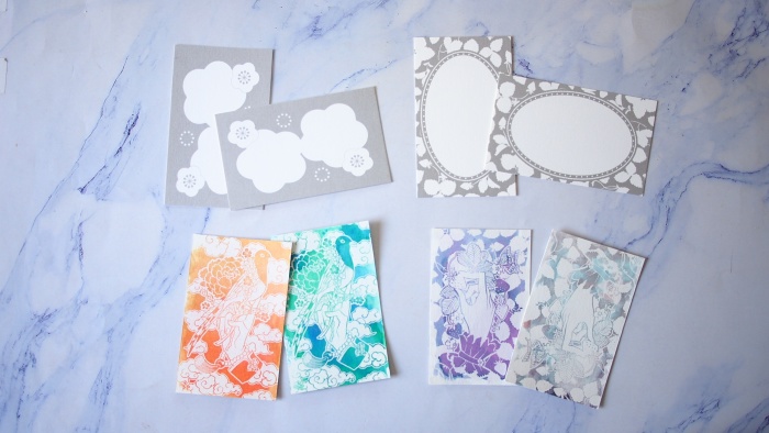 【台湾】ブーケハンドカード・季節の寄り添いミニブーケセット