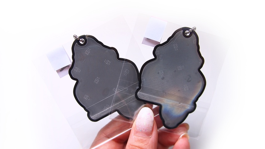 遮光器土偶リフレクターキーホルダー