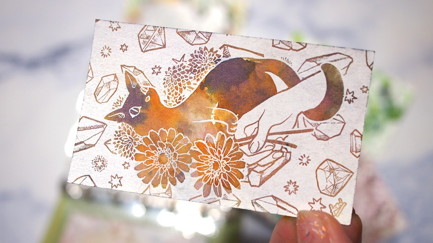 ブーケハンドカード (秋冬シーズン)