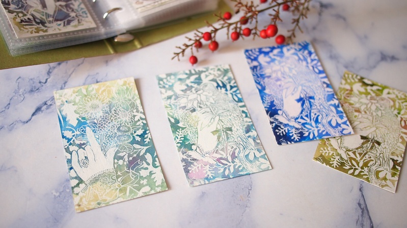 【石川】ブーケハンドカード・季節の寄り添いミニブーケセット 2025