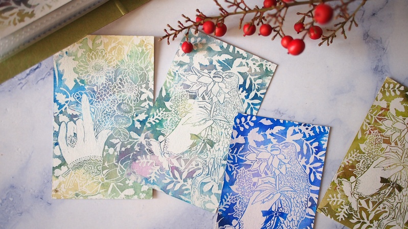 【石川】ブーケハンドカード・季節の寄り添いミニブーケセット 2025