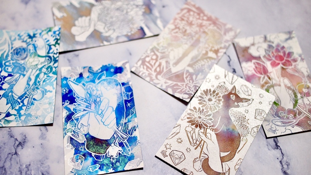 ブーケハンドカード (春夏シーズン)