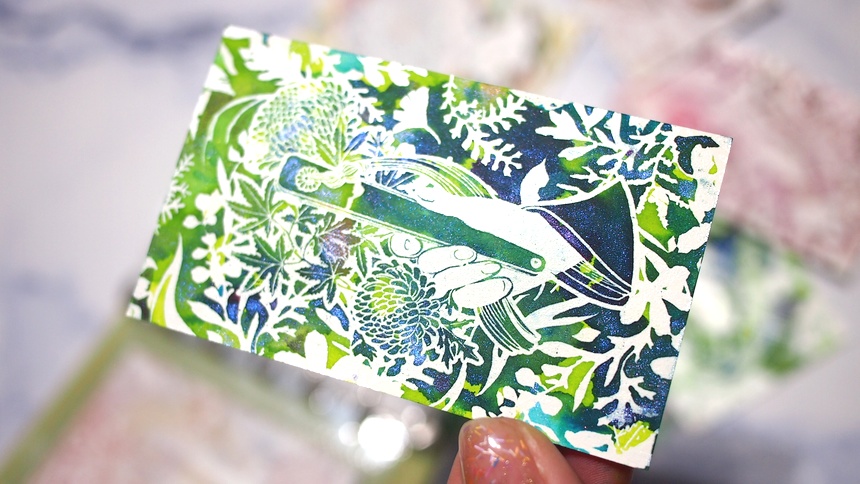 ブーケハンドカード (春夏シーズン)