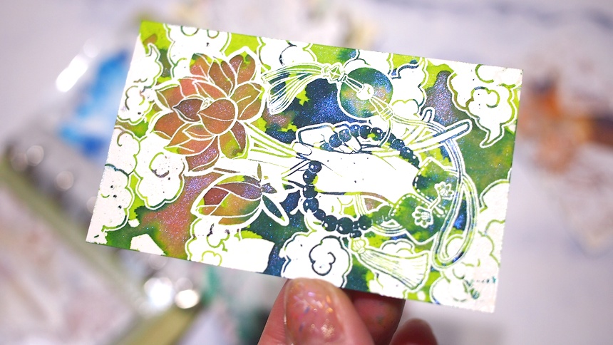 ブーケハンドカード (春夏シーズン)