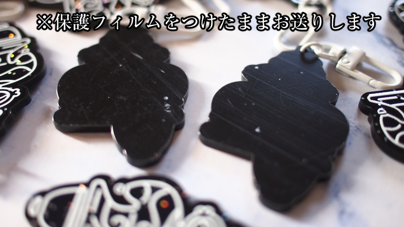 遮光器土偶アクリルキーホルダー
