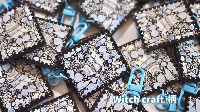 シーナケイ // 2025 AW 切手モチーフ図案アクリルキーホルダー