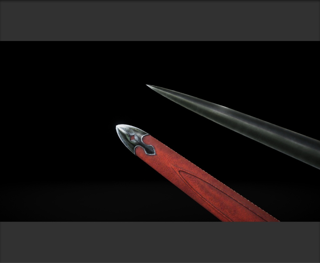 VRChat向けオリジナル3Dモデル「bastard sword」
