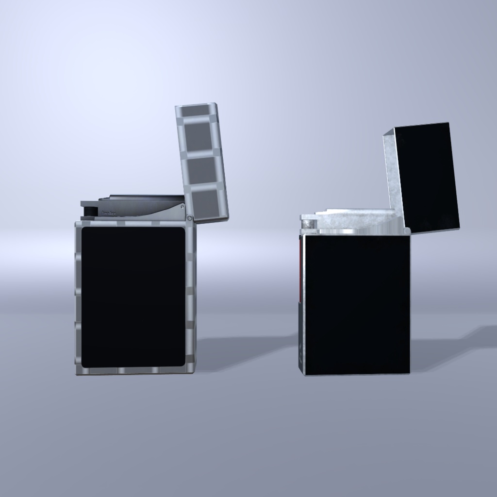 VRChat向けオリジナル3Dモデル「lighter」