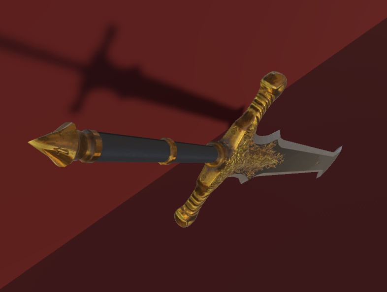 VRChat向けオリジナル3Dモデル「villain greatsword」