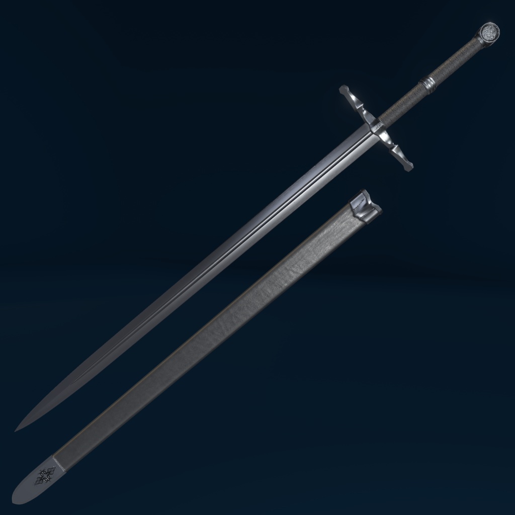 VRChat向けモデル「Longsword2」