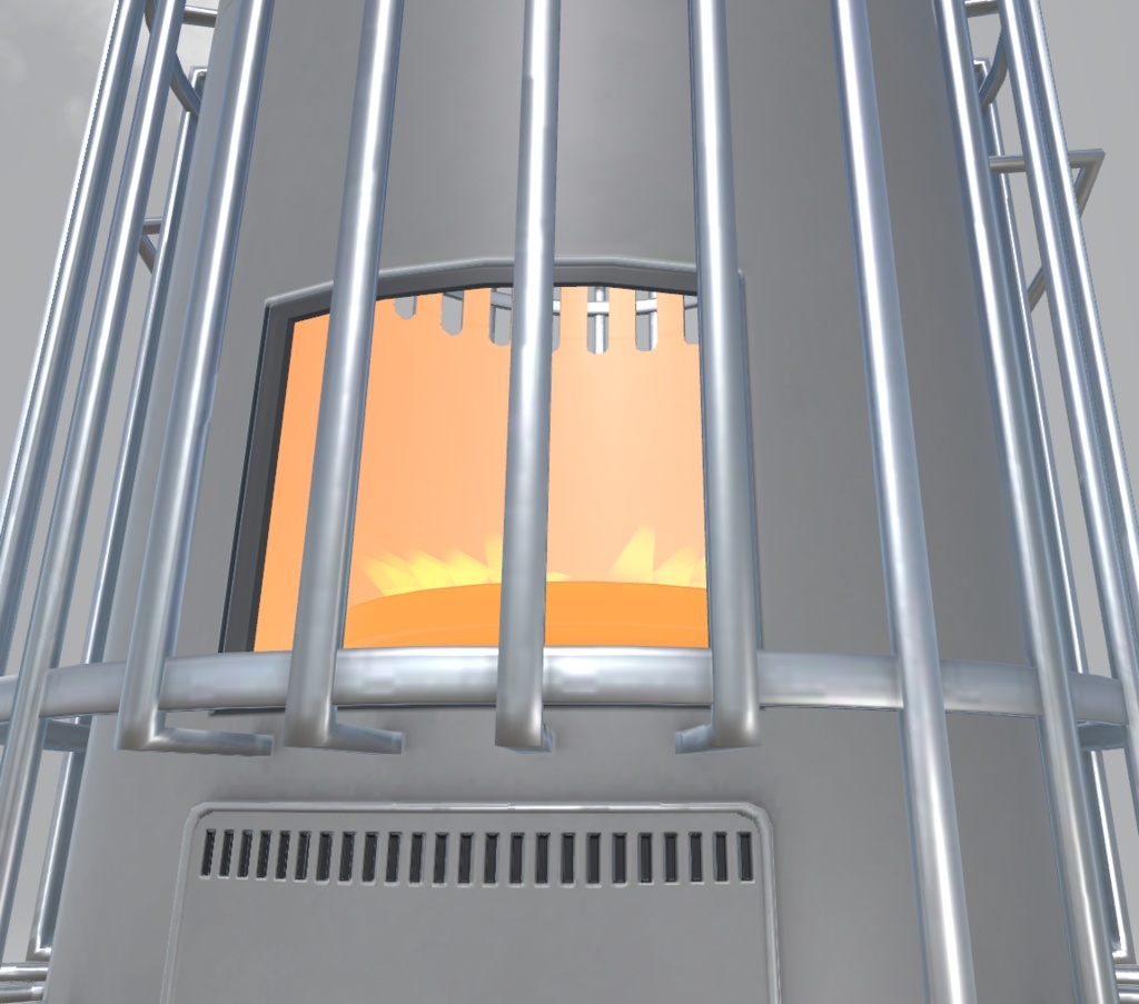 【対応終了】3Dモデル「石油ストーブ」