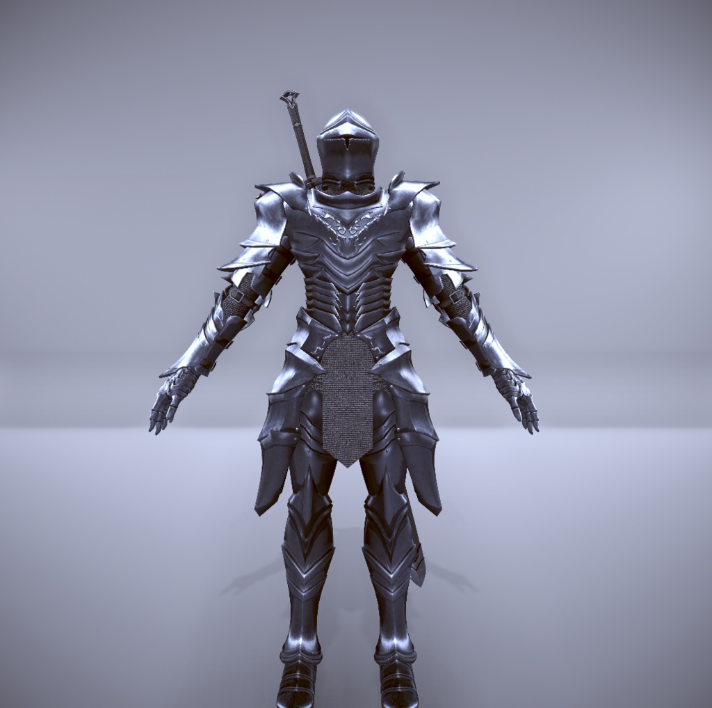 3dモデル「platearmor2」(対応終了)