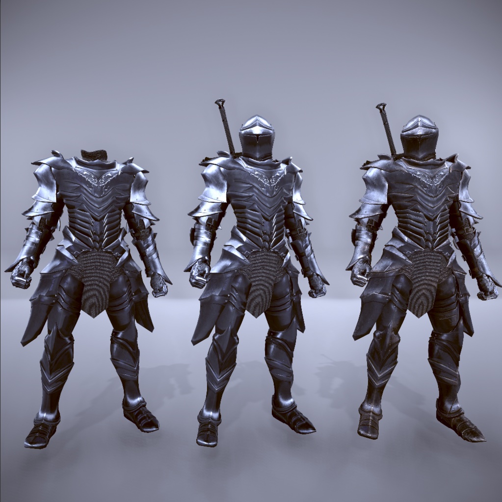 3dモデル「platearmor2」(対応終了)