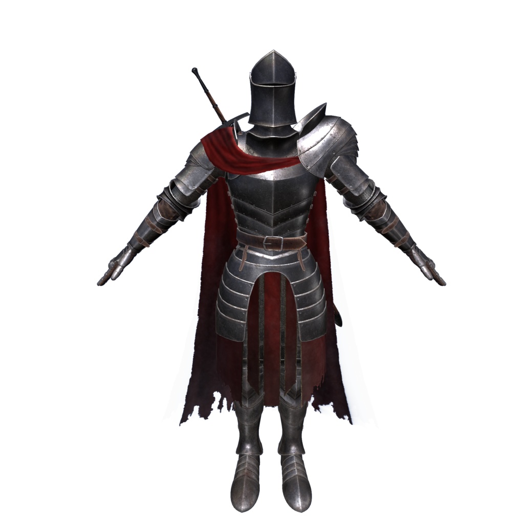 VRChat向けアバター:「Platearmor-Remake」